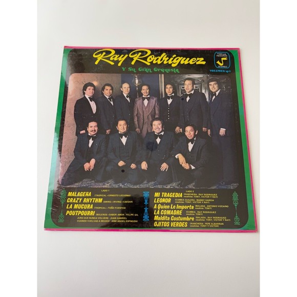 Ray Rodriguez Y Su Gran Orquesta Volumen 1 Tena Records NEW SEALED - Picture 2 of 3